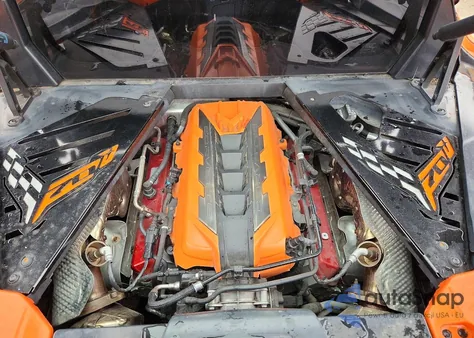 2022 Chevrolet Corvette Stingray 1Lt z USA, uszkodzony, nr VIN 1G1YA2D46N5101961